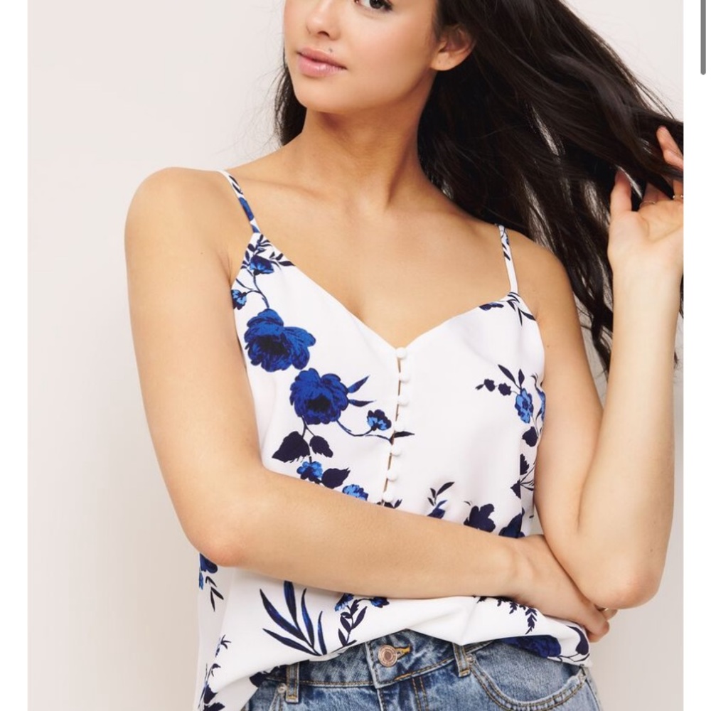 Dynamite Cami with Self-Covered Buttons